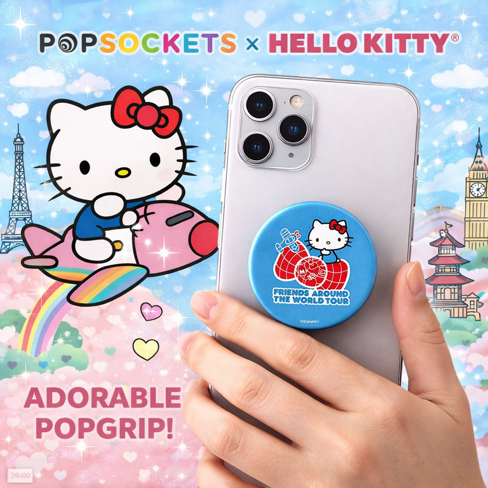 PopSockets Pop Grip Hello Kitty Phone Grip NEW